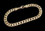 Massieve 14 karaat Gouden Cuban Armband Cubaanse Schakel, Sieraden, Tassen en Uiterlijk, Armbanden, Nieuw, Goud, Goud, Ophalen of Verzenden