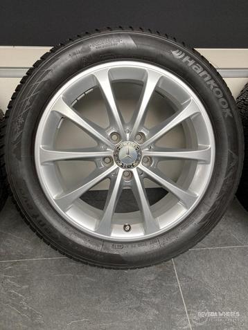 17” originele Mercedes A W177 velgen + winterbanden 5x112    beschikbaar voor biedingen