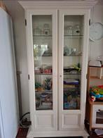 Vitrine kast, Huis en Inrichting, Kasten | Vitrinekasten, Ophalen, 50 tot 100 cm, Zo goed als nieuw, 150 tot 200 cm