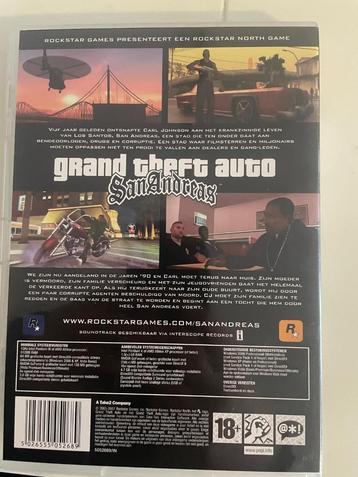 Grant Theft Auto San Andreas Computer Spel beschikbaar voor biedingen