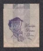 Patates Frites Frietzakje Patatzakje Reclame Jaren 50., Verzamelen, Ophalen of Verzenden, Zo goed als nieuw