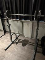 Kettler halter rek 2x 10kg stang, Sport en Fitness, Ophalen, Gebruikt, Armen, Halterset