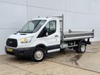 Ford Transit 2.2 TDCI 155PK Airco Kipper Dubbellucht Trekhaa, Auto's, Bestelauto's, Achterwielaandrijving, 4 cilinders, 2500 kg