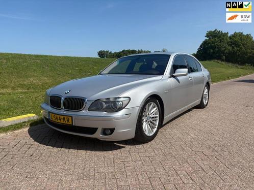BMW 7-serie 750i Zwart Leer Onderhoudsboekje Standkachel all, Auto's, BMW, Bedrijf, Te koop, 7-Serie, ABS, Airbags, Airconditioning