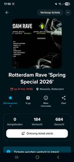 Rotterdam rave spring special, Tickets en Kaartjes, Evenementen en Festivals, Twee personen