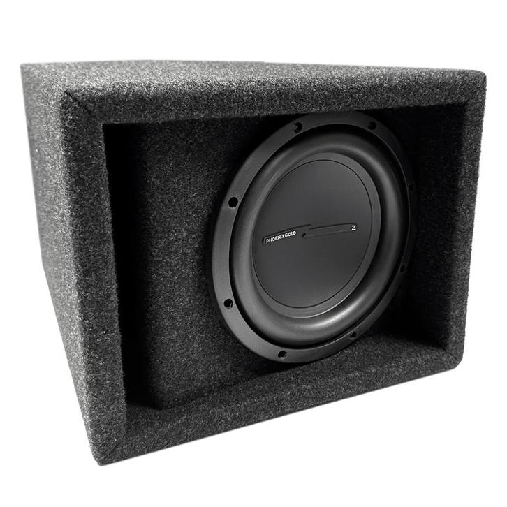 Phoenix Gold Z18PB 8" Subwoofer met kist Bassreflex 150W RMS, Auto diversen, Autospeakers, Nieuw, Verzenden
