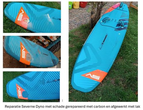 Surfplank of vin met schade? Ik repareer hem voor je, Watersport en Boten, Windsurfen, Zo goed als nieuw, Complete set, Minder dan 250 cm