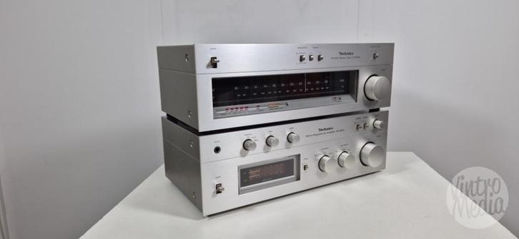 Technics SU-8044 Versterker + ST-8044 Tuner | Stereo Set, Audio, Tv en Foto, Stereo-sets, Refurbished, Tuner of Radio, Overige merken
