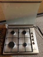 Vrijstaand gastel rvs, Witgoed en Apparatuur, Kookplaten, Ophalen of Verzenden, Vrijstaand, Gas, 4 kookzones