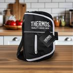Thermos Lunch Messenger Koeltas 2.5 Liter Zwart / Wit Nieuw, Caravans en Kamperen, Eu, Eu, Koeltas, Nieuw