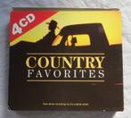 4CD - Country Favorites (45 tracks, TG Sheppard, BJ Thomas), Cd's en Dvd's, Cd's | Country en Western, Boxset, Gebruikt, Ophalen of Verzenden
