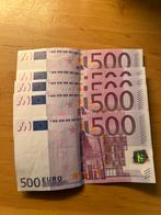 5 euro biljetten van € 500,- (zeldzaam), Postzegels en Munten, Bankbiljetten | Europa | Eurobiljetten, Ophalen of Verzenden, Overige landen