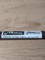 Albatros vishengel Medium Action-240cm -art 2122, Watersport en Boten, Hengelsport | Algemeen, Ophalen of Verzenden, Zo goed als nieuw