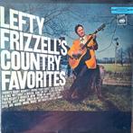 LP  LEFTY FRIZZELL - Lefty Frizzell's Country Favorites, Gebruikt, Ophalen of Verzenden