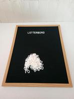 Mooi Letterbord 40x50 cm + Letters, Ophalen of Verzenden, Zo goed als nieuw, Overige typen