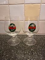 Palm bierglazen met paardje op voet, Ophalen of Verzenden, Zo goed als nieuw, Bierglas