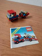 Lego Classic Town 6654 vrachtwagentje met racemotor, uit '83, Complete set, Gebruikt, Ophalen of Verzenden, Lego