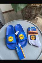 lidl slipper Aldi fun summer festival zomer strand fan grati, Kleding | Heren, Schoenen, Slippers, Blauw, Lidl, Nieuw