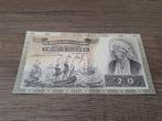 Prachtig biljet 20 gulden Emma, 1941, Ophalen of Verzenden, 25 gulden