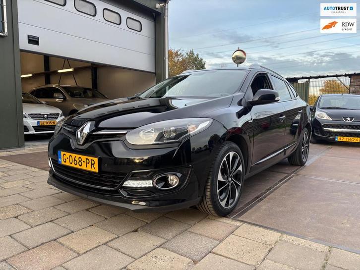 Renault Mégane Estate 1.2 TCe Bose Navi Cruise Facelift, Auto's, Renault, Bedrijf, Te koop, Mégane, ABS, Airbags, Airconditioning