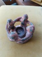 Mexicaanse theelichthouder met figuren, Antiek en Kunst, Ophalen of Verzenden