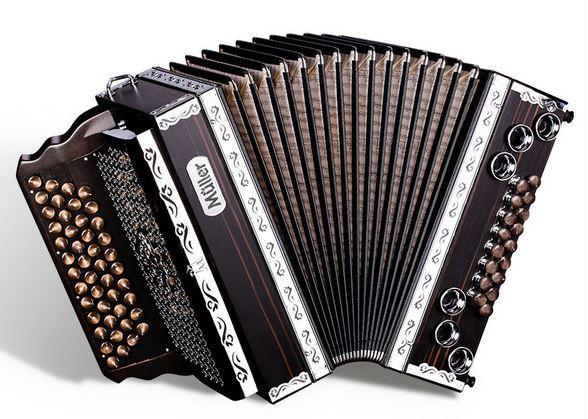 Müller Makassar GCFBb steirsiche harmonica, Muziek en Instrumenten, Accordeons, Nieuw, Knopaccordeon, Overige formaten, Overige merken