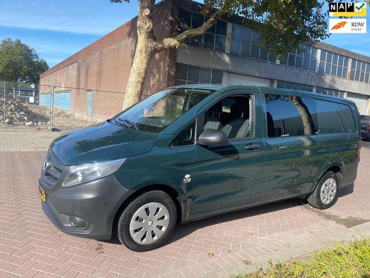 Mercedes-Benz Vito 114 CDI Lang DC * 1e Eigenaar * Airco/Cli, Auto's, Bestelauto's, Bedrijf, Te koop, ABS, Achteruitrijcamera