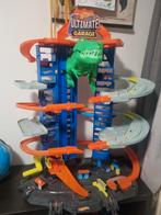Hot Wheels Ultimate Garage Dino, Kinderen en Baby's, Speelgoed | Racebanen, Ophalen, Gebruikt, Handmatig, Hot Wheels