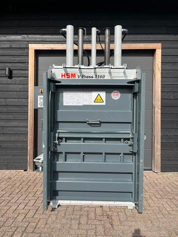 Balenpers| Papierpers | HSM 1160 | 60 ton | 2015 beschikbaar voor biedingen