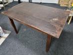 Houten Tafel - Gebruikt, Ophalen, Gebruikt, 100 tot 150 cm, 50 tot 100 cm