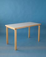 TABLE 80A WHITE TABLETOP, ALVAR AALTO, ARTEK, Huis en Inrichting, Tafels | Eettafels, Gebruikt, 100 tot 150 cm, Rechthoekig, Overige houtsoorten