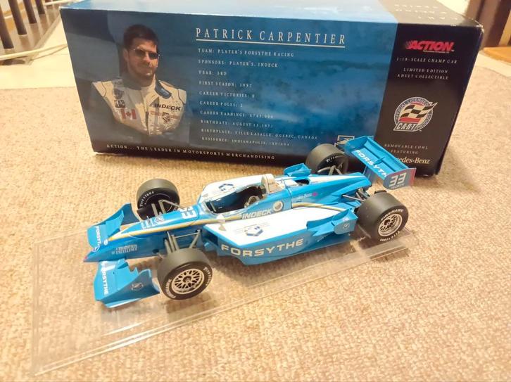 MERCEDES FORSYTHE RACING - PATRICK CARPENTIER - 1999, Hobby en Vrije tijd, Modelauto's | 1:18, Gebruikt, Auto, Ophalen