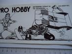sticker oud Modelbouw Pro hobby strip rc auto race belgie, Verzamelen, Stickers, Verzenden, Zo goed als nieuw, Bedrijf of Vereniging