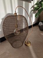 Hanglamp, brons, gaasdraad,  44 X 60 cm., Huis en Inrichting, Lampen | Hanglampen, Ophalen, Diverse interieurstijlen, 50 tot 75 cm