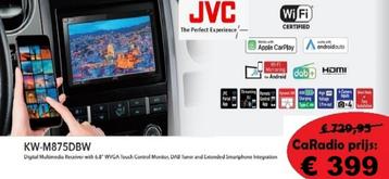 JVC KW-M875DBW - topmodel - van € 729 nu € 399 beschikbaar voor biedingen