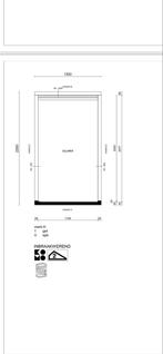 Nieuw Raamkozijn HR++ - 1300mm x 2200mm, Raamkozijn, Nieuw, 150 tot 225 cm, Inclusief glas