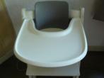 Complete, grijze Stokke Tripp Trapp babyset met playtray., Ophalen of Verzenden, Zo goed als nieuw, Meegroeistoel, Stoelverkleiner