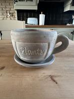 Plant pot in de vorm van een thee kop, 21cm b x 16cm d, Ophalen, Rond, Nieuw, Aardewerk