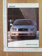 Hyundai Sonata brochure 2001, Ophalen of Verzenden, Gelezen, Overige merken