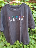 Zwart halfkort Tshirt Levi's, Kleding | Dames, T-shirts, Levi's, Maat 38/40 (M), Ophalen of Verzenden, Zo goed als nieuw
