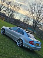 E klasse e270 cdi 2.7 cdi e55sedan zilver automaat pano 19', Automaat, Achterwielaandrijving, Zwart, Leder en Stof