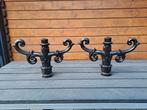 Lantarenpaal krul, Tuin en Terras, Buitenverlichting, Ophalen, Zo goed als nieuw, IJzer, Overige typen
