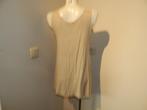 Sarah Pacini beige top tuniek Nieuw met label maat 3/40, Maat 38/40 (M), Verzenden, Sarah Pacini, Beige