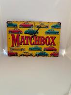matchbox wandklok / reclame klok, Verzenden, Zo goed als nieuw, Reclamebord