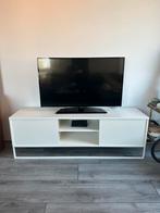 TV meubel wit, Huis en Inrichting, Kasten | Televisiemeubels, Ophalen, Overige materialen, Gebruikt, Scandinavisch
