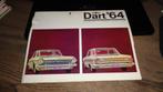 Folder  DODGE  DART  1964, Verzenden, Gelezen, Overige merken