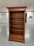 Royale Engelse Boekenkast - 20e Eeuw - Klassiek Ontwerp, Huis en Inrichting, Kasten | Boekenkasten, Ophalen, Eikenhout, 50 tot 100 cm
