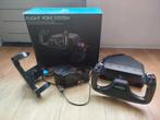 Logitech Flight Yoke System - Simulator, Computers en Software, Joysticks, Ophalen of Verzenden, Gebruikt, Logitech
