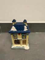 Keramisch kersthuisje bakkerij kerstdorp kerstversiering, Ophalen of Verzenden, Gebruikt