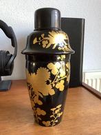 vintage jaren 1930 Japanse lak cocktailshaker floraal, Antiek en Kunst, Ophalen